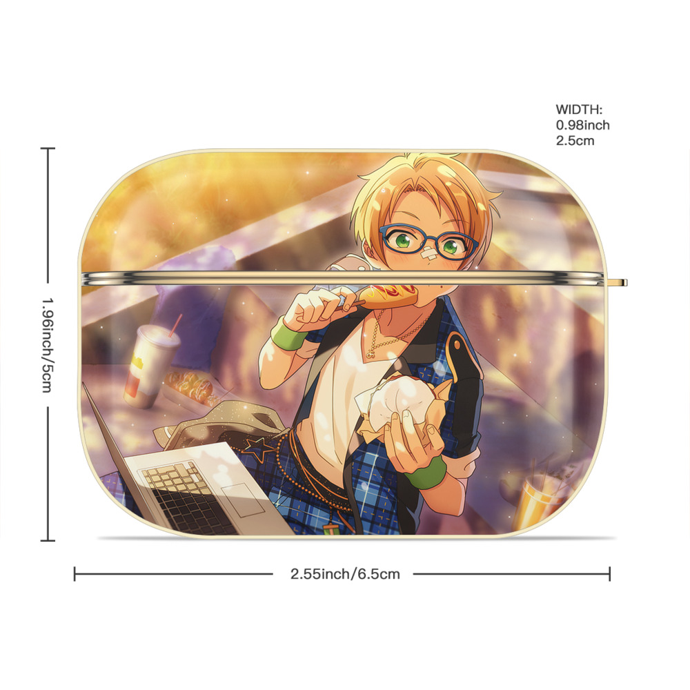 あんさんぶるスターズ! Ensemble Stars 【AirPods Pro用】ハードシェル保護ケース｜耐衝撃・防指紋・カラビナ付き商品仕様