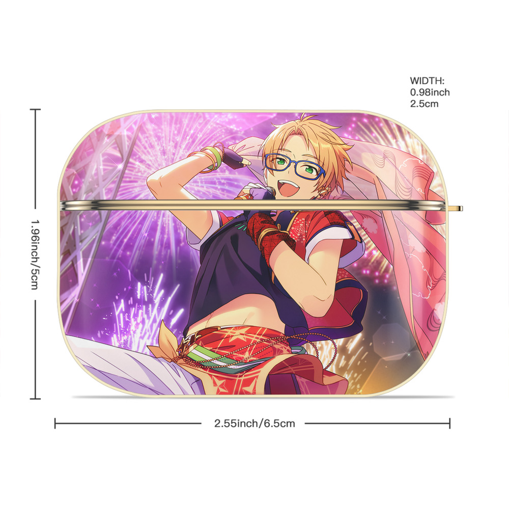 あんさんぶるスターズ! Ensemble Stars 【AirPods Pro用】ハードシェル保護ケース｜耐衝撃・防指紋・カラビナ付き商品仕様