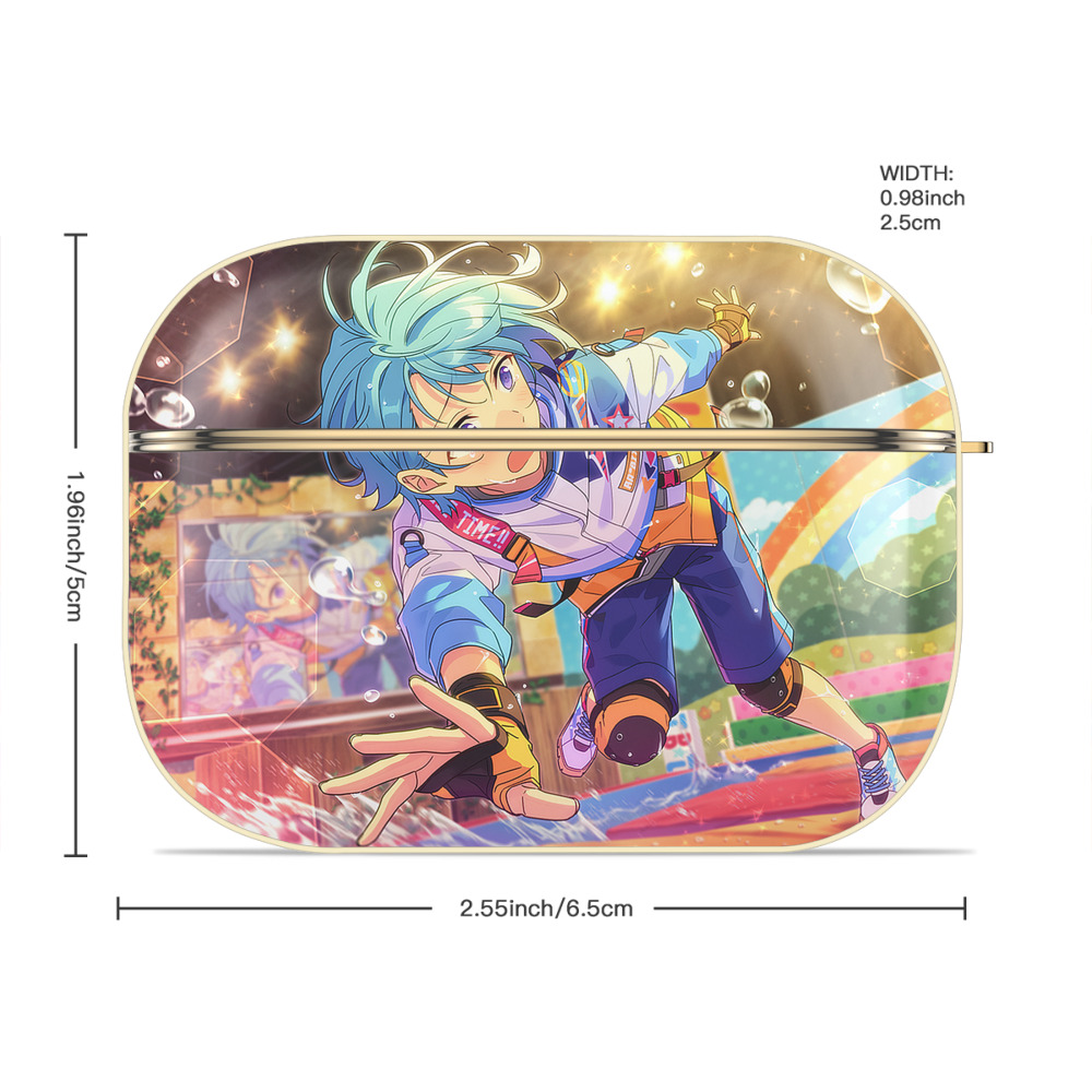 あんさんぶるスターズ! Ensemble Stars 【AirPods Pro用】ハードシェル保護ケース｜耐衝撃・防指紋・カラビナ付き商品仕様
