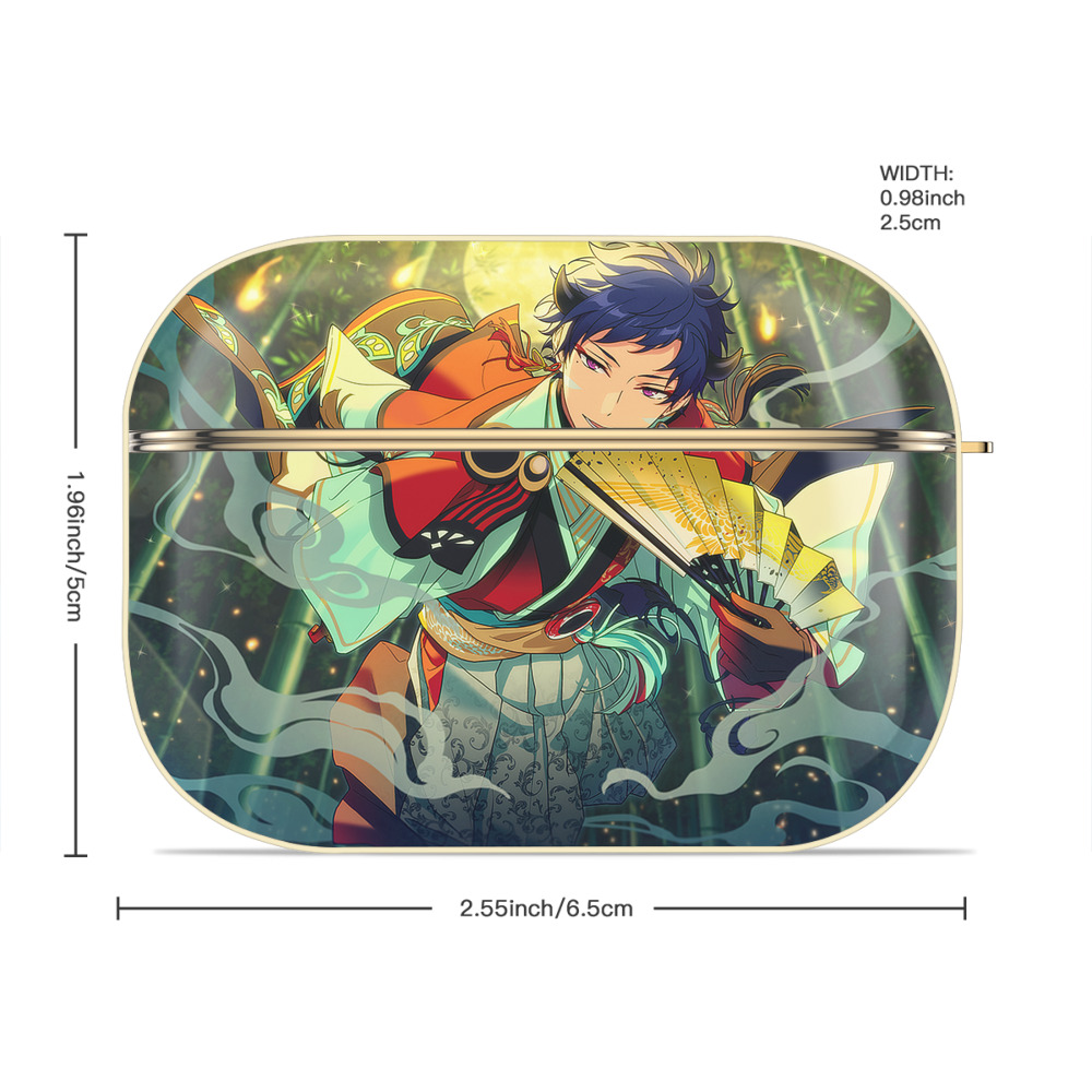 あんさんぶるスターズ! Ensemble Stars 【AirPods Pro用】ハードシェル保護ケース｜耐衝撃・防指紋・カラビナ付き商品仕様
