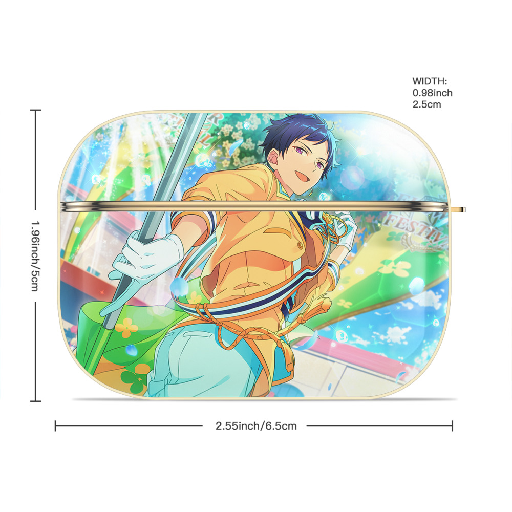 あんさんぶるスターズ! Ensemble Stars 【AirPods Pro用】ハードシェル保護ケース｜耐衝撃・防指紋・カラビナ付き商品仕様
