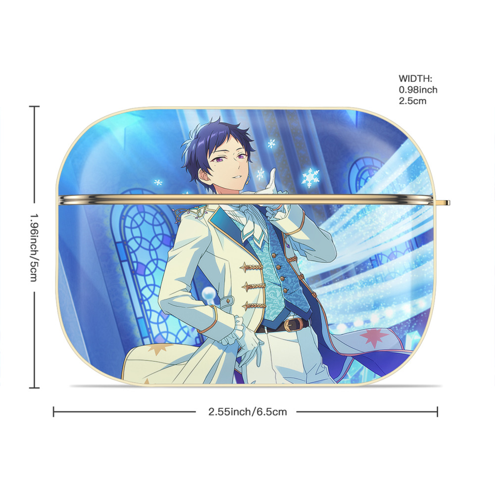 あんさんぶるスターズ! Ensemble Stars 【AirPods Pro用】ハードシェル保護ケース｜耐衝撃・防指紋・カラビナ付き商品仕様