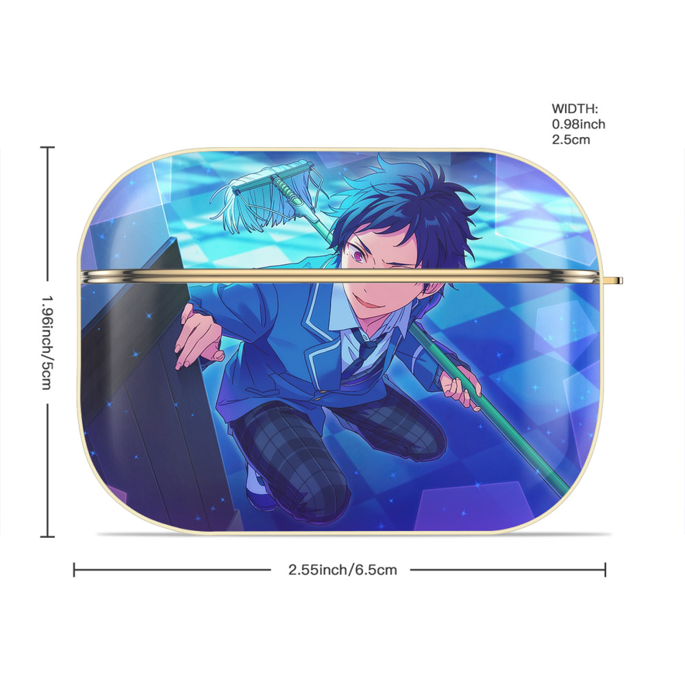 あんさんぶるスターズ! Ensemble Stars 【AirPods Pro用】ハードシェル保護ケース｜耐衝撃・防指紋・カラビナ付き商品仕様