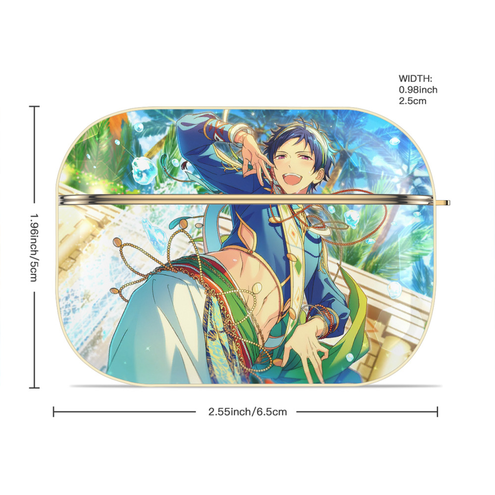 あんさんぶるスターズ! Ensemble Stars 【AirPods Pro用】ハードシェル保護ケース｜耐衝撃・防指紋・カラビナ付き商品仕様