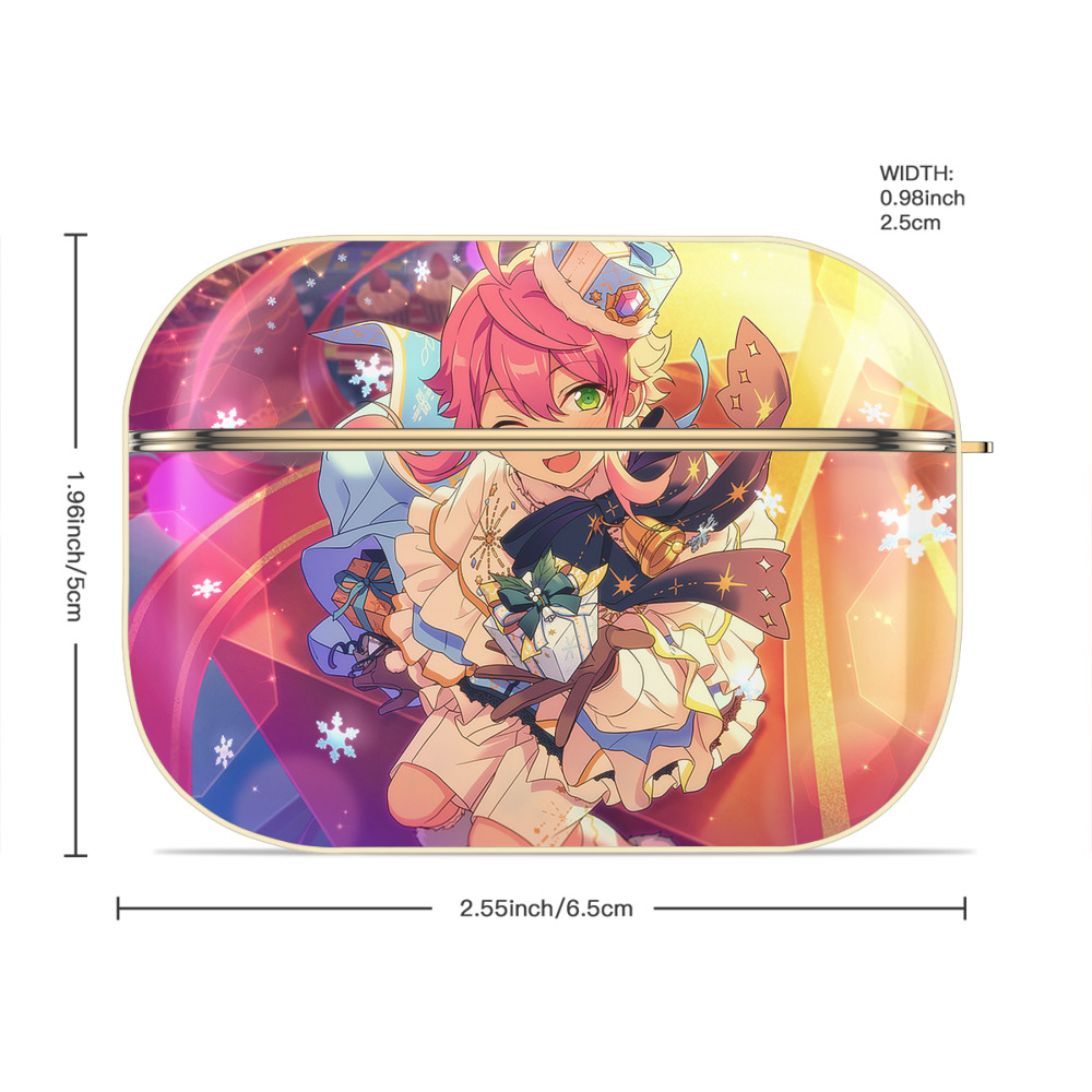あんさんぶるスターズ! Ensemble Stars 【AirPods Pro用】ハードシェル保護ケース｜耐衝撃・防指紋・カラビナ付き商品仕様