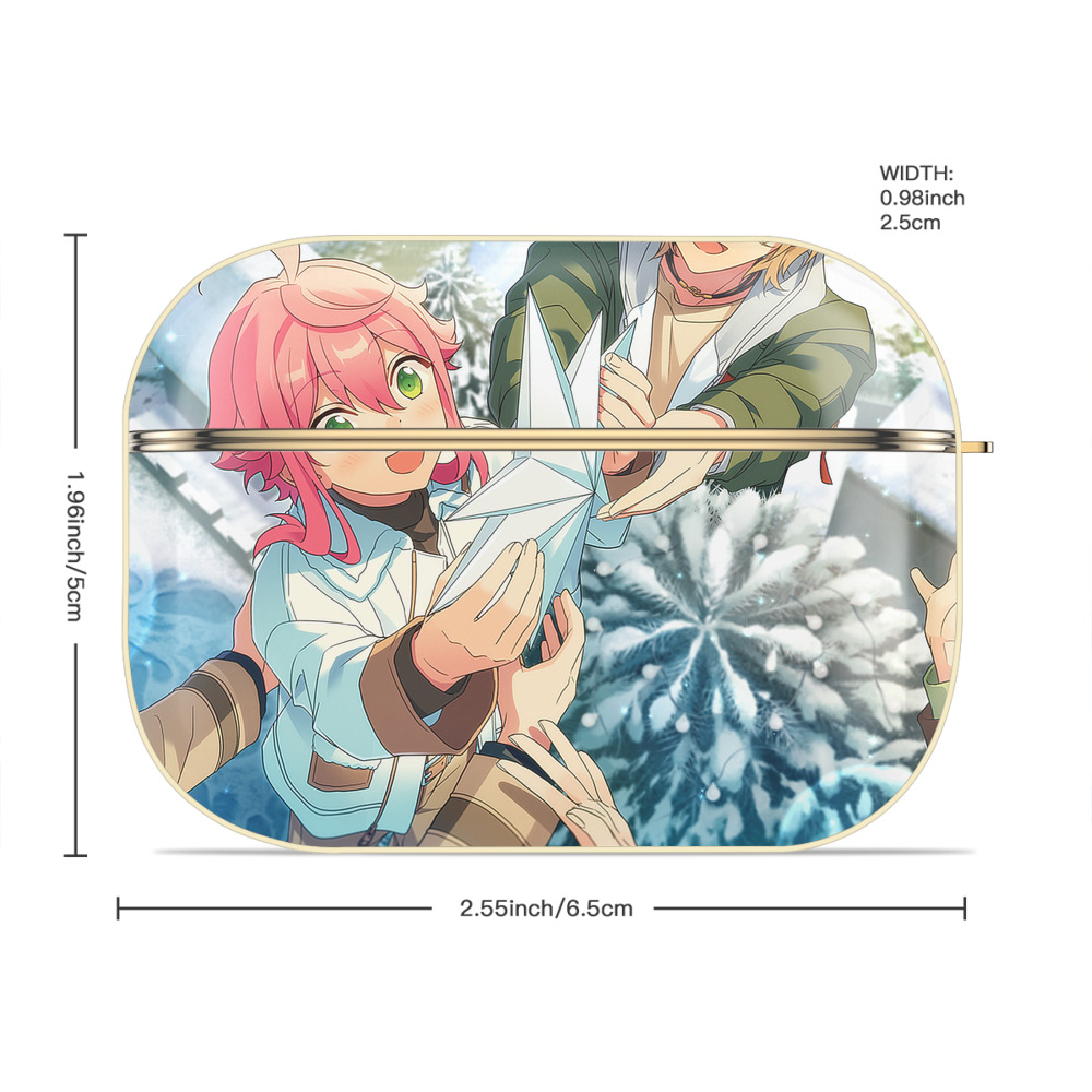 あんさんぶるスターズ! Ensemble Stars 【AirPods Pro用】ハードシェル保護ケース｜耐衝撃・防指紋・カラビナ付き商品仕様
