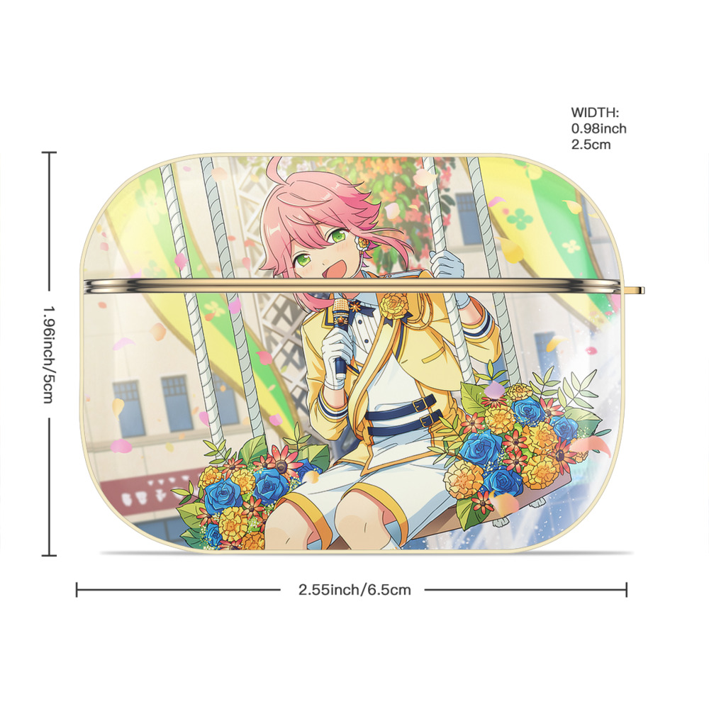 あんさんぶるスターズ! Ensemble Stars 【AirPods Pro用】ハードシェル保護ケース｜耐衝撃・防指紋・カラビナ付き商品仕様