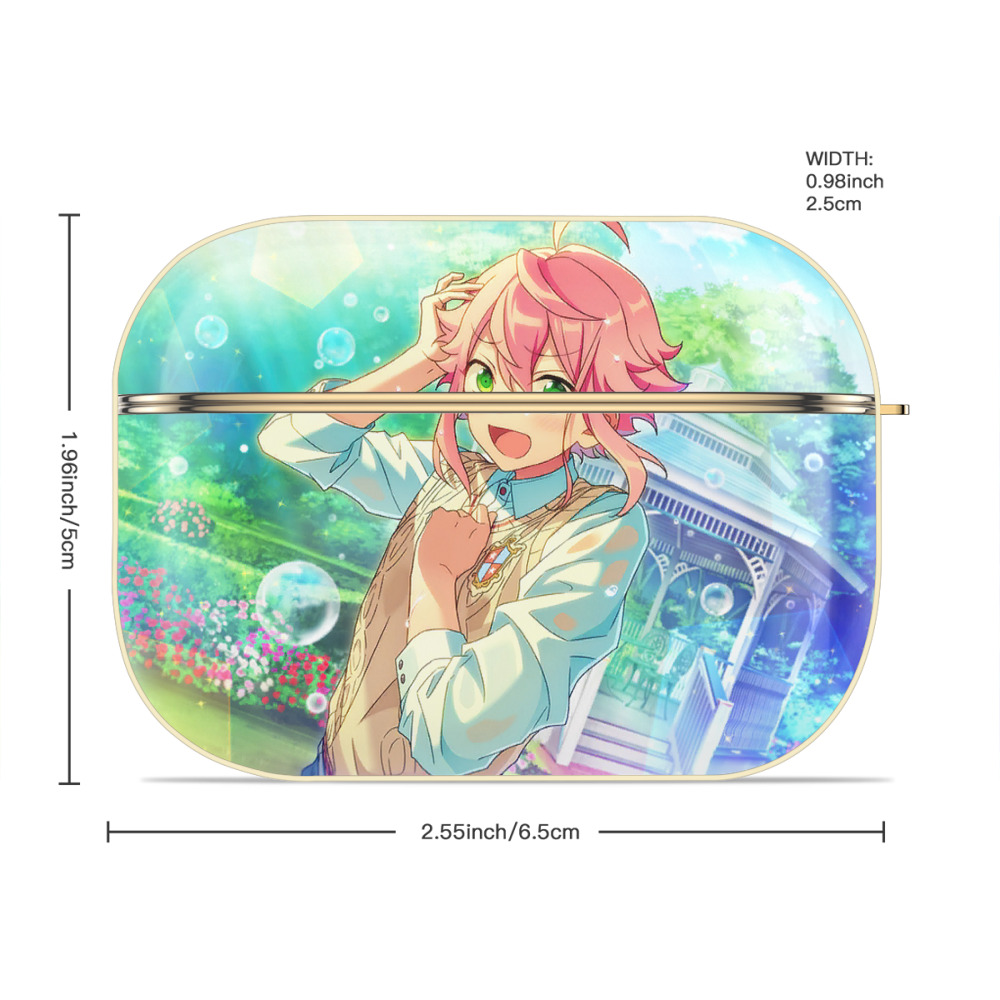 あんさんぶるスターズ! Ensemble Stars 【AirPods Pro用】ハードシェル保護ケース｜耐衝撃・防指紋・カラビナ付き商品仕様