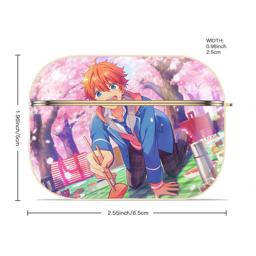 あんさんぶるスターズ! Ensemble Stars 【AirPods Pro用】ハードシェル保護ケース｜耐衝撃・防指紋・カラビナ付き商品仕様