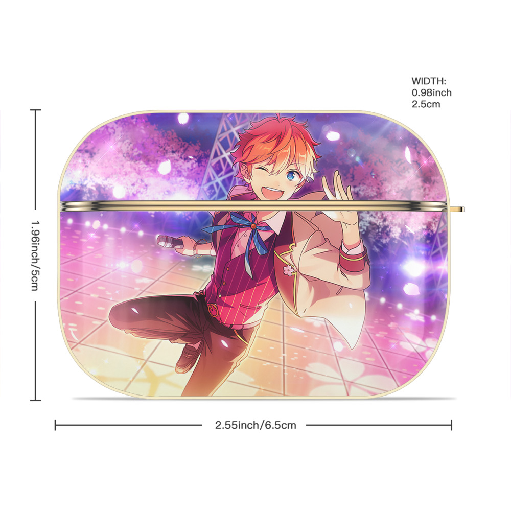 あんさんぶるスターズ! Ensemble Stars 【AirPods Pro用】ハードシェル保護ケース｜耐衝撃・防指紋・カラビナ付き商品仕様