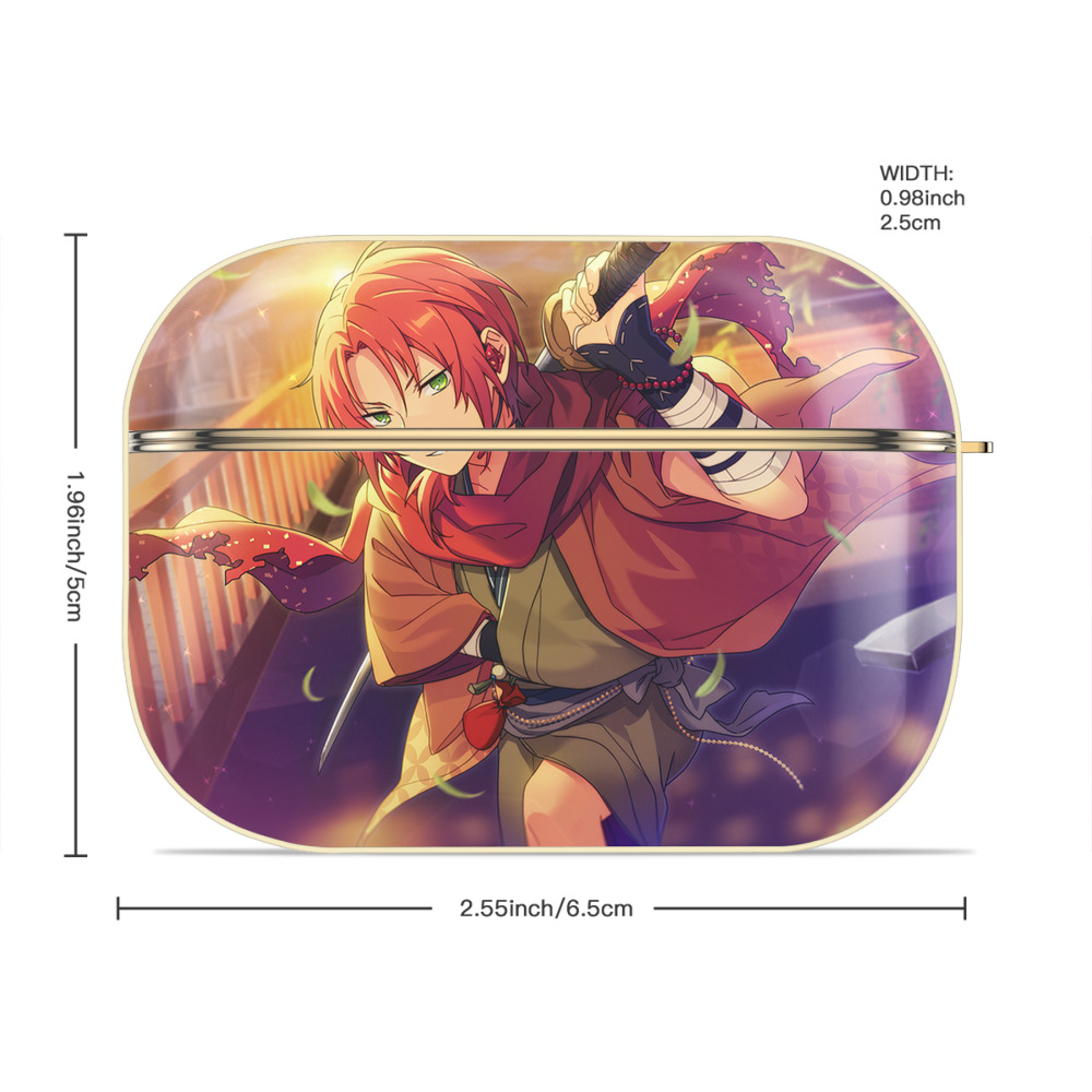 あんさんぶるスターズ! Ensemble Stars 【AirPods Pro用】ハードシェル保護ケース｜耐衝撃・防指紋・カラビナ付き商品仕様