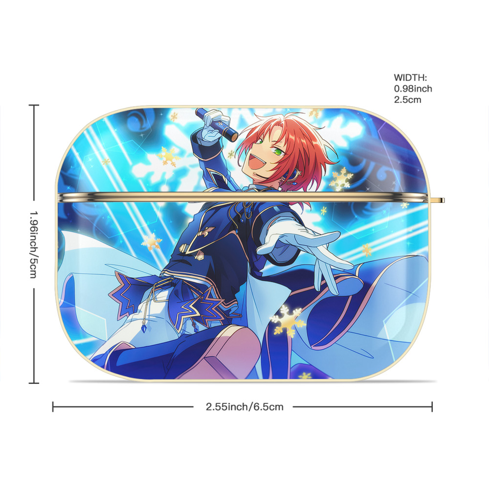 あんさんぶるスターズ! Ensemble Stars 【AirPods Pro用】ハードシェル保護ケース｜耐衝撃・防指紋・カラビナ付き商品仕様