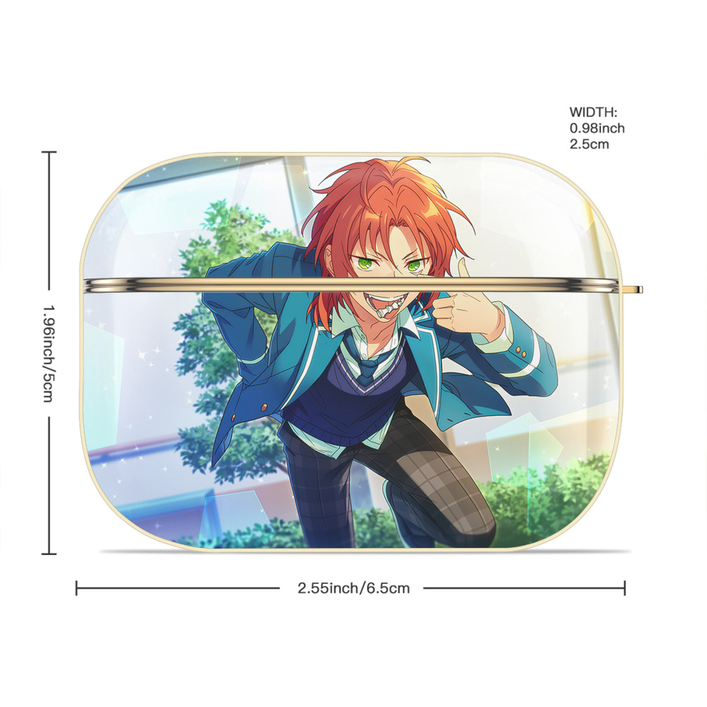 あんさんぶるスターズ! Ensemble Stars 【AirPods Pro用】ハードシェル保護ケース｜耐衝撃・防指紋・カラビナ付き商品仕様