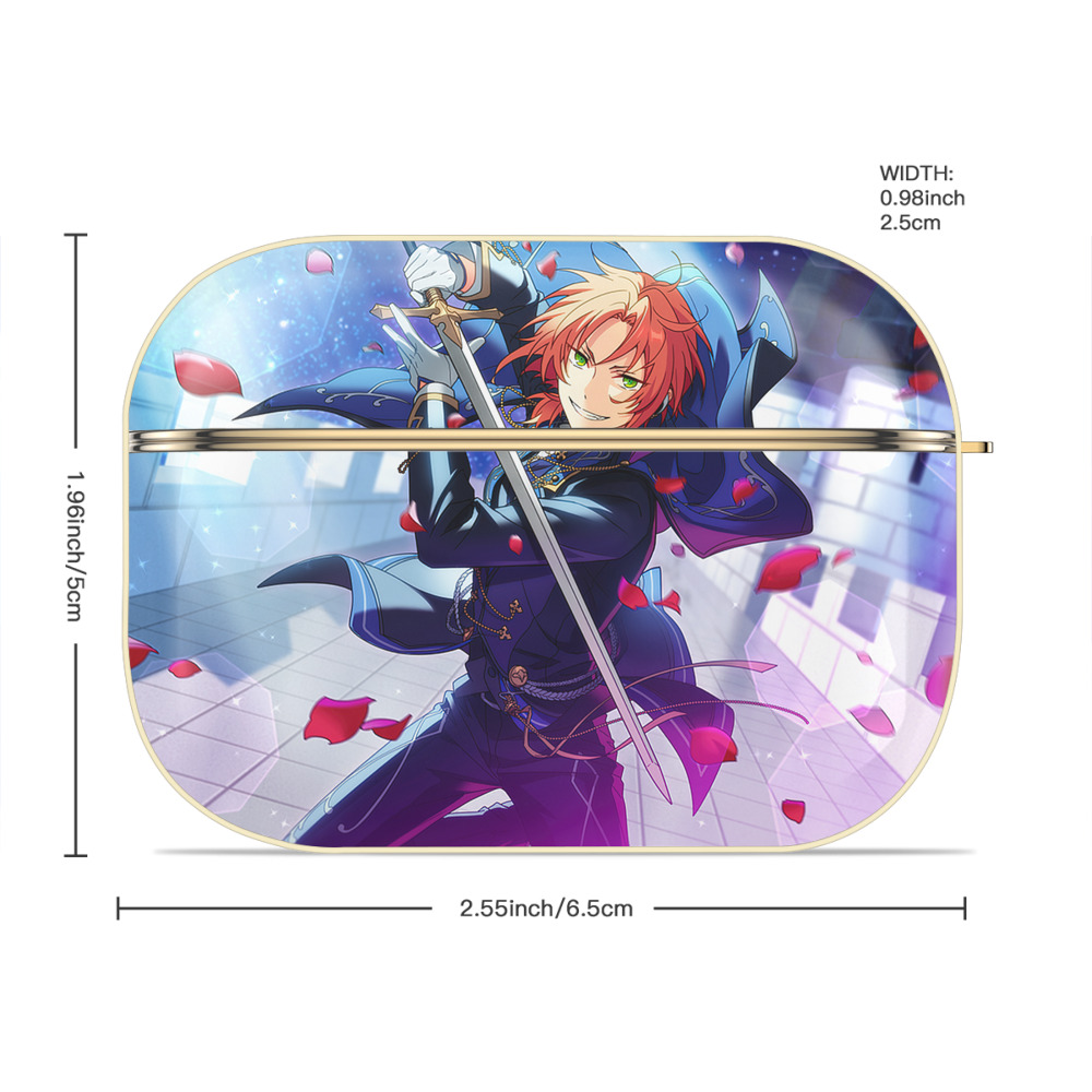 あんさんぶるスターズ! Ensemble Stars 【AirPods Pro用】ハードシェル保護ケース｜耐衝撃・防指紋・カラビナ付き商品仕様