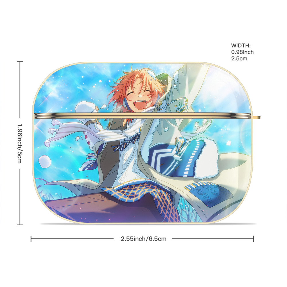 あんさんぶるスターズ! Ensemble Stars 【AirPods Pro用】ハードシェル保護ケース｜耐衝撃・防指紋・カラビナ付き商品仕様