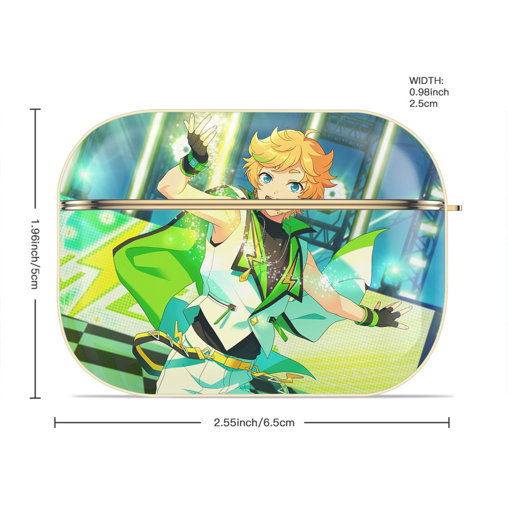 あんさんぶるスターズ! Ensemble Stars 【AirPods Pro用】ハードシェル保護ケース｜耐衝撃・防指紋・カラビナ付き商品仕様