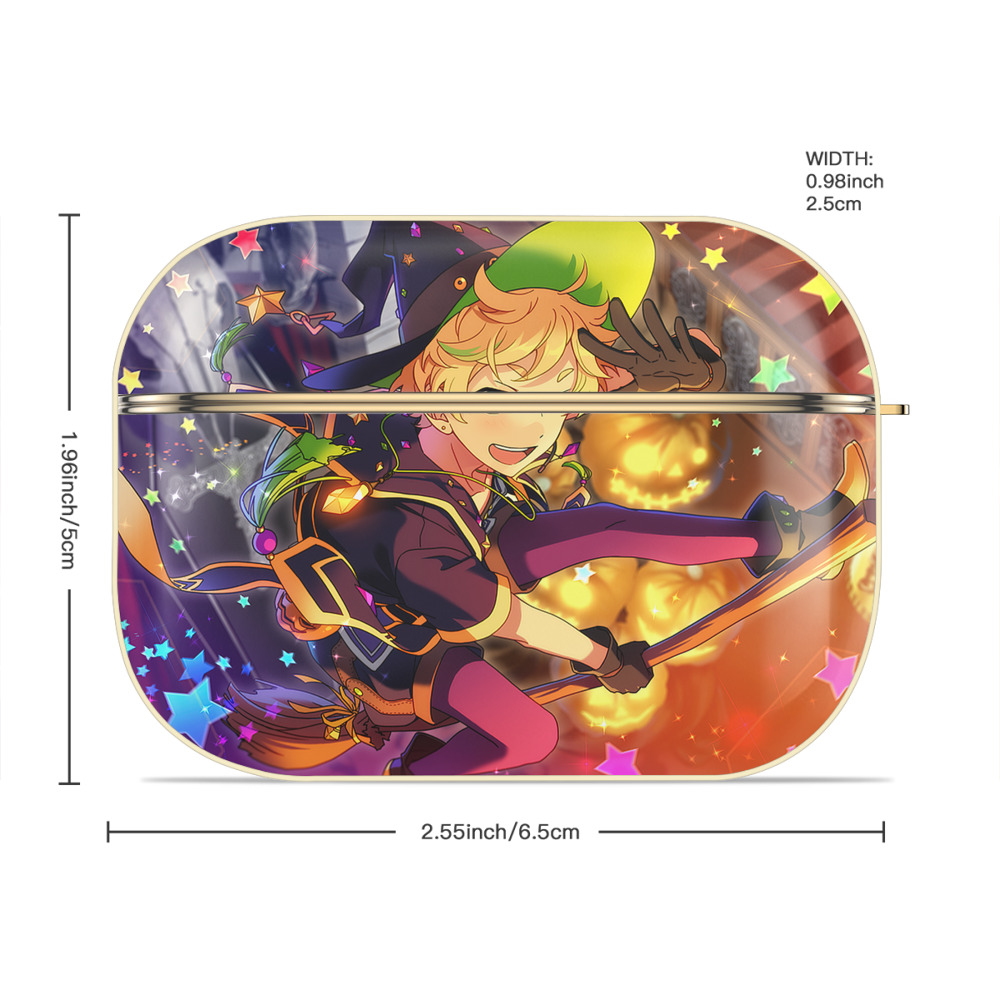 あんさんぶるスターズ! Ensemble Stars 【AirPods Pro用】ハードシェル保護ケース｜耐衝撃・防指紋・カラビナ付き商品仕様