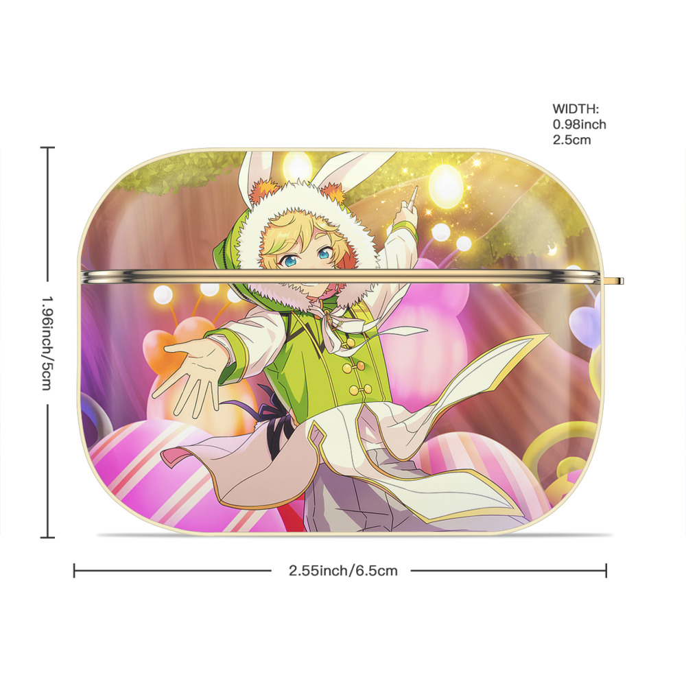 あんさんぶるスターズ! Ensemble Stars 【AirPods Pro用】ハードシェル保護ケース｜耐衝撃・防指紋・カラビナ付き商品仕様