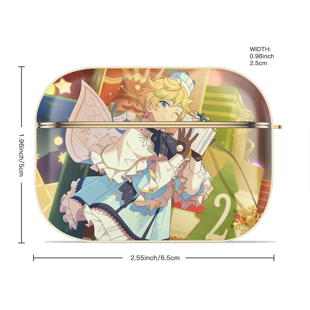 あんさんぶるスターズ! Ensemble Stars 【AirPods Pro用】ハードシェル保護ケース｜耐衝撃・防指紋・カラビナ付き商品仕様