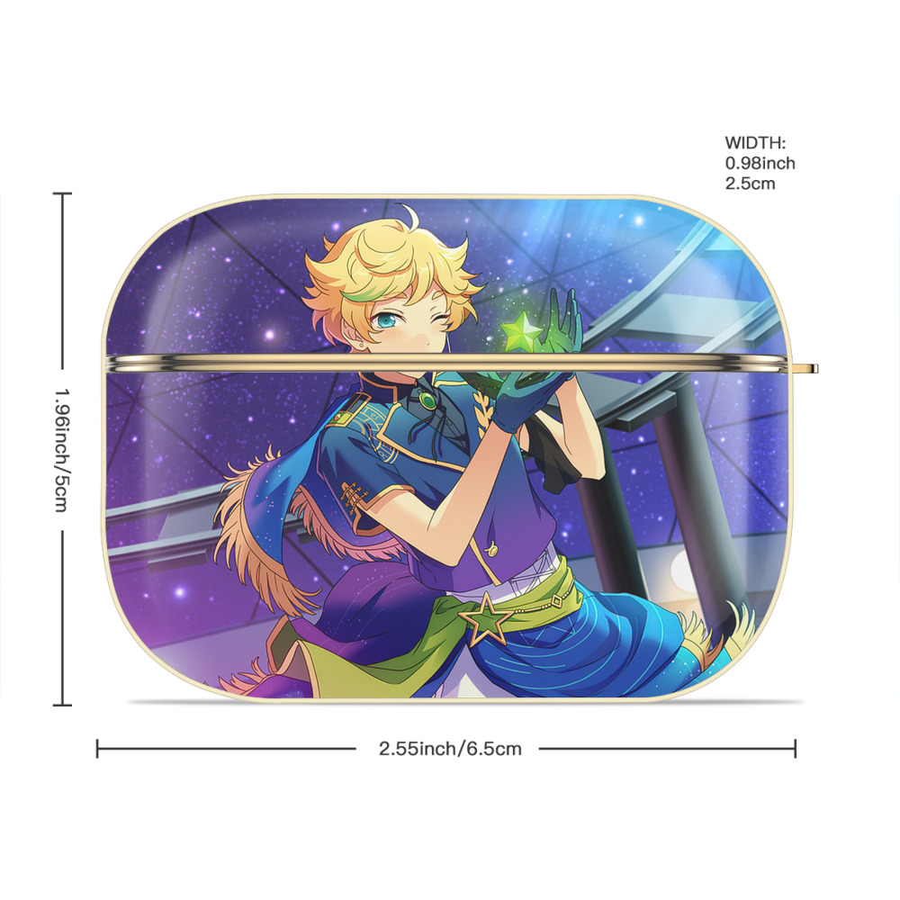あんさんぶるスターズ! Ensemble Stars 【AirPods Pro用】ハードシェル保護ケース｜耐衝撃・防指紋・カラビナ付き商品仕様