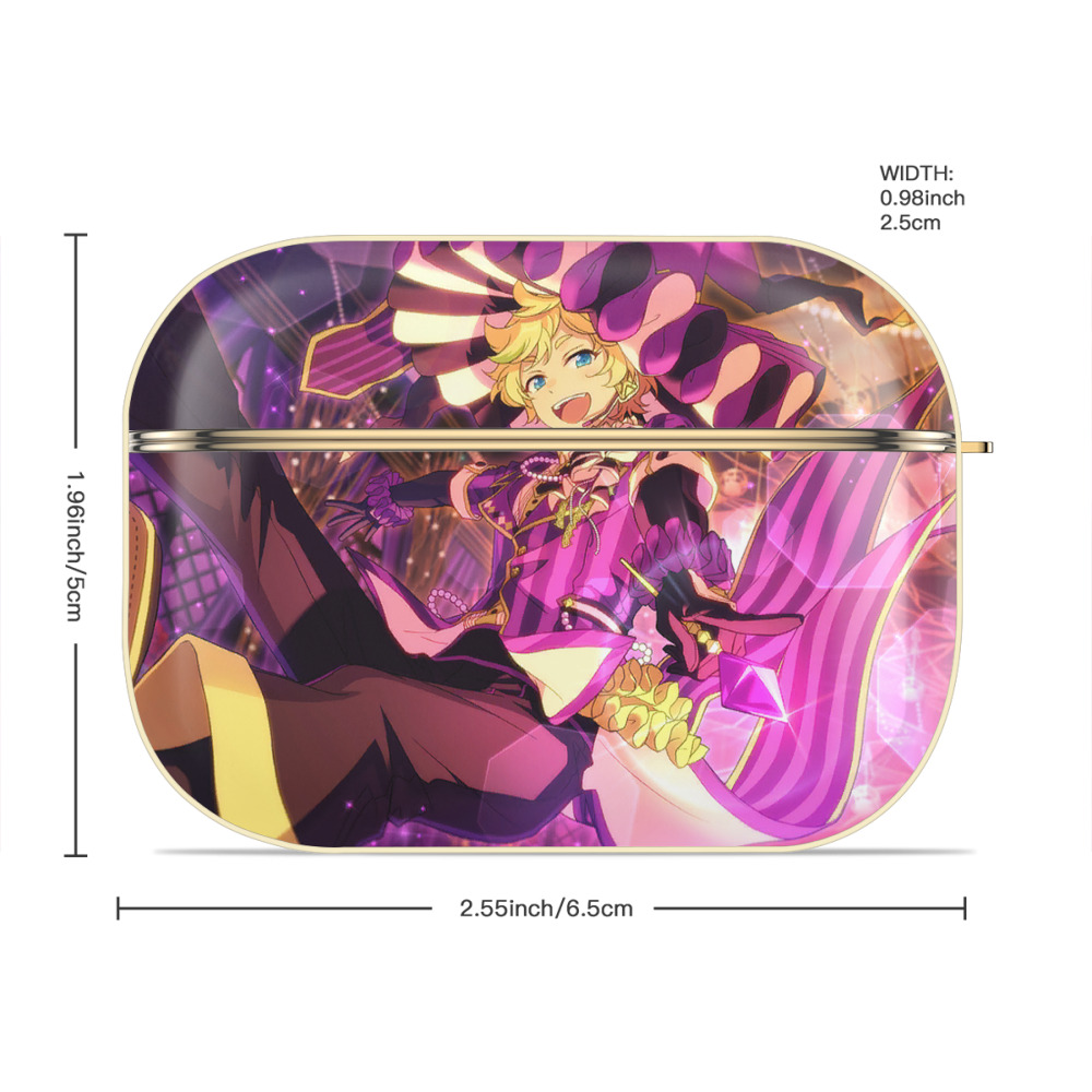 あんさんぶるスターズ! Ensemble Stars 【AirPods Pro用】ハードシェル保護ケース｜耐衝撃・防指紋・カラビナ付き商品仕様