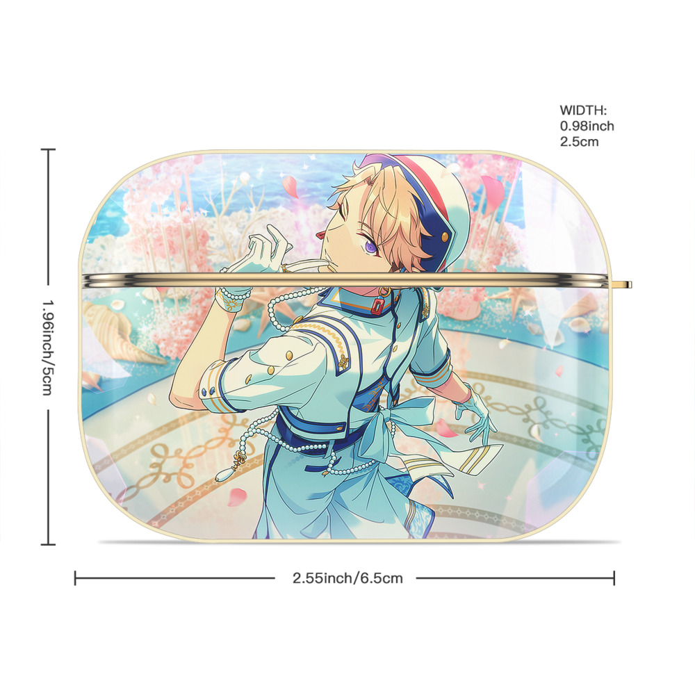 あんさんぶるスターズ! Ensemble Stars 【AirPods Pro用】ハードシェル保護ケース｜耐衝撃・防指紋・カラビナ付き商品仕様