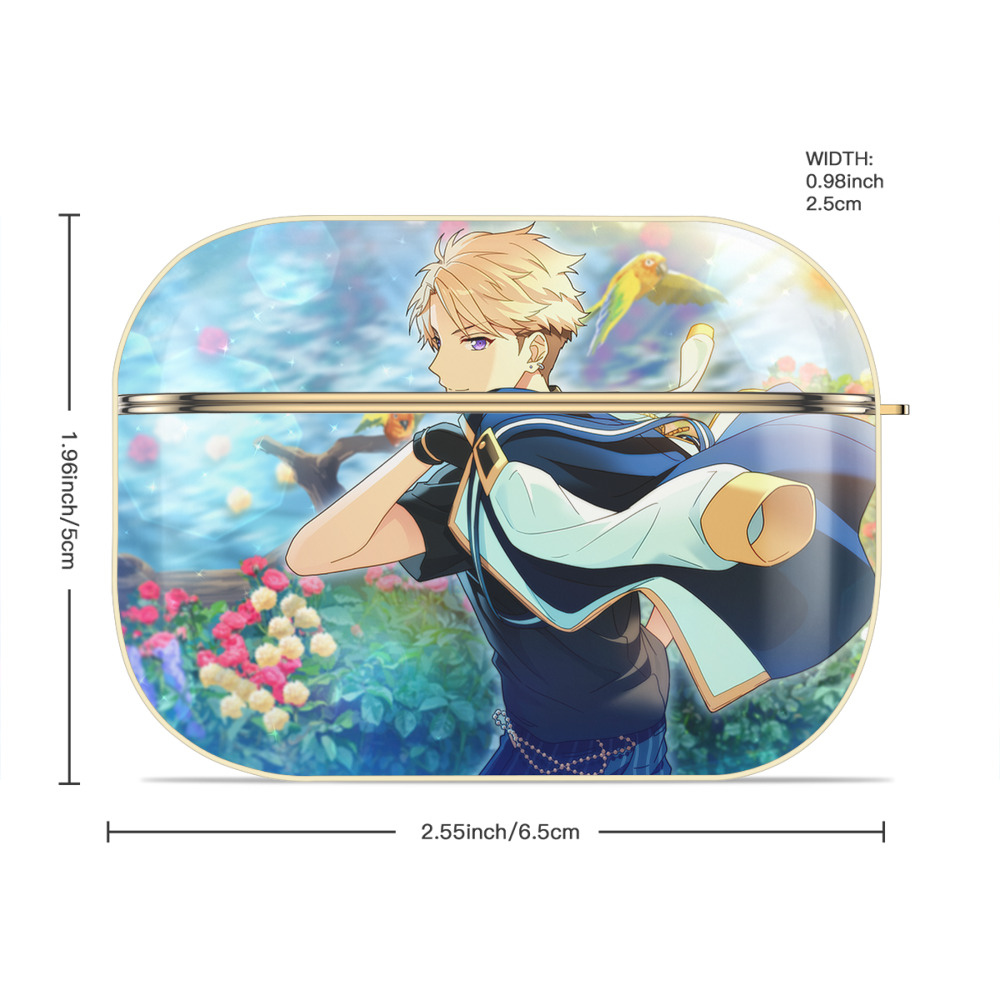 あんさんぶるスターズ! Ensemble Stars 【AirPods Pro用】ハードシェル保護ケース｜耐衝撃・防指紋・カラビナ付き商品仕様