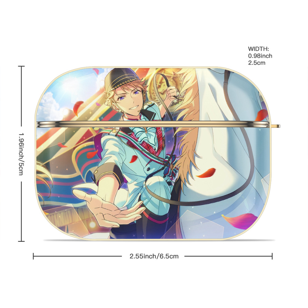 あんさんぶるスターズ! Ensemble Stars 【AirPods Pro用】ハードシェル保護ケース｜耐衝撃・防指紋・カラビナ付き商品仕様