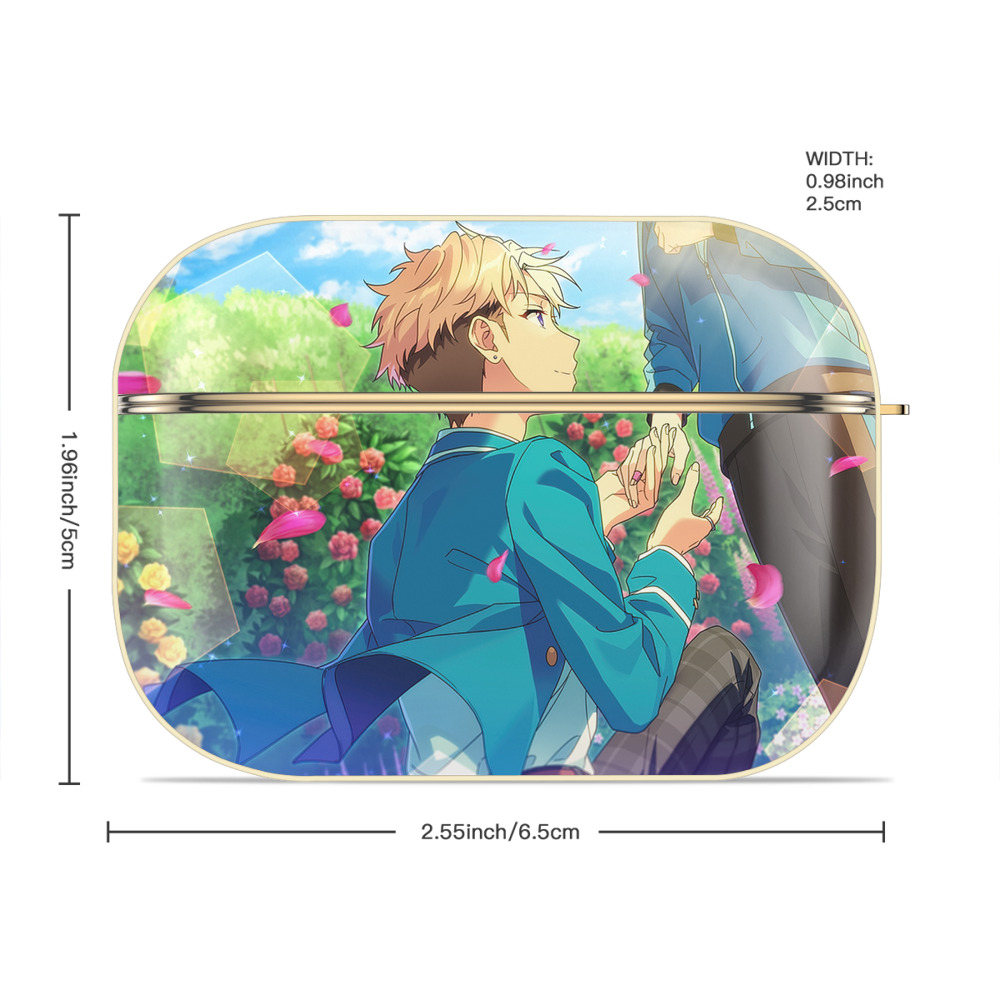 あんさんぶるスターズ! Ensemble Stars 【AirPods Pro用】ハードシェル保護ケース｜耐衝撃・防指紋・カラビナ付き商品仕様