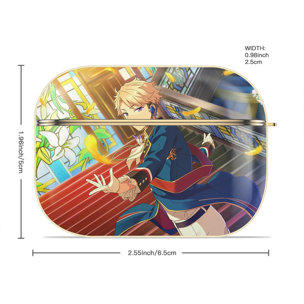 あんさんぶるスターズ! Ensemble Stars 【AirPods Pro用】ハードシェル保護ケース｜耐衝撃・防指紋・カラビナ付き商品仕様