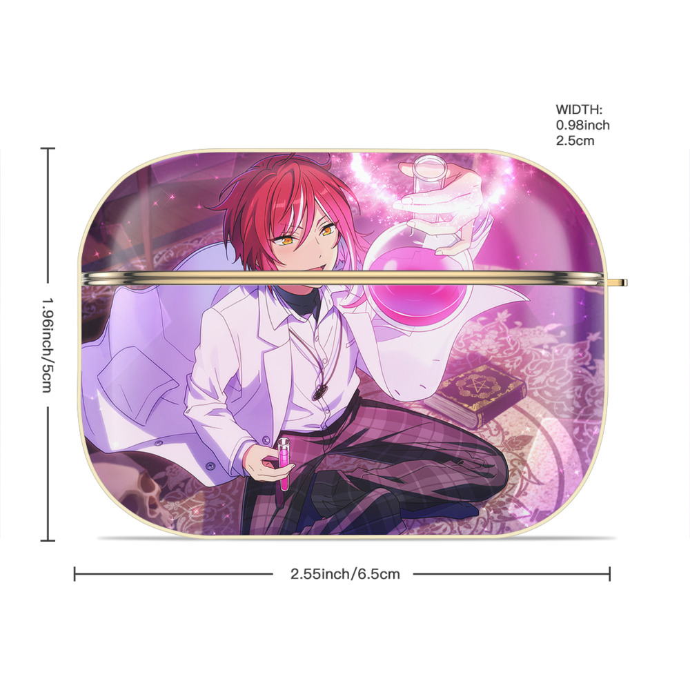 あんさんぶるスターズ! Ensemble Stars 【AirPods Pro用】ハードシェル保護ケース｜耐衝撃・防指紋・カラビナ付き商品仕様