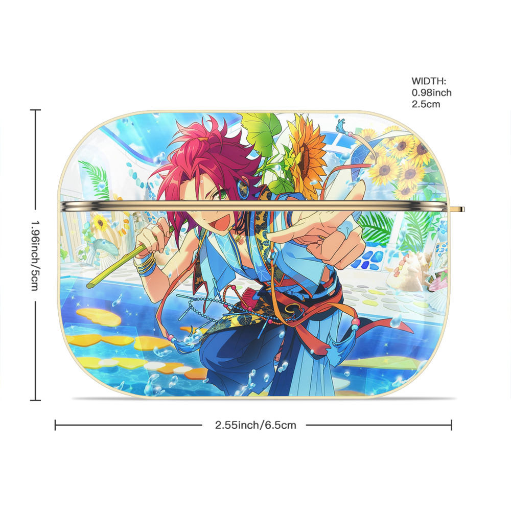 あんさんぶるスターズ! Ensemble Stars 【AirPods Pro用】ハードシェル保護ケース｜耐衝撃・防指紋・カラビナ付き商品仕様
