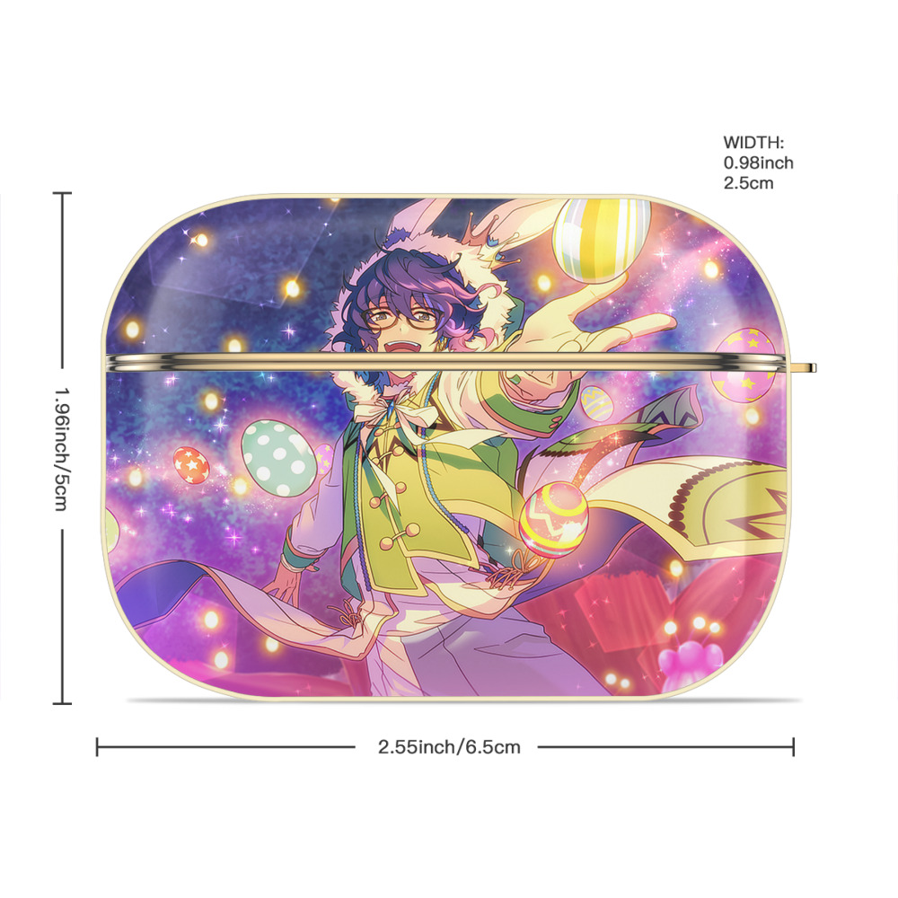 あんさんぶるスターズ! Ensemble Stars 【AirPods Pro用】ハードシェル保護ケース｜耐衝撃・防指紋・カラビナ付き商品仕様