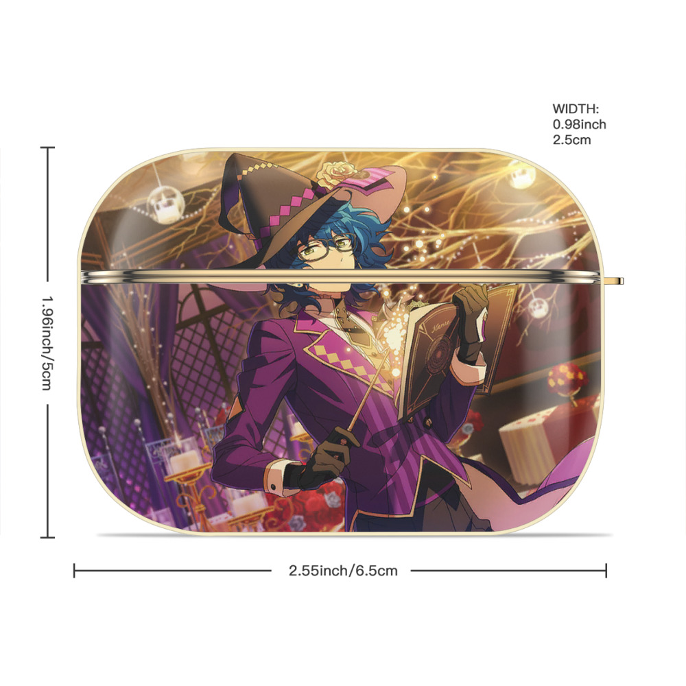 あんさんぶるスターズ! Ensemble Stars 【AirPods Pro用】ハードシェル保護ケース｜耐衝撃・防指紋・カラビナ付き商品仕様