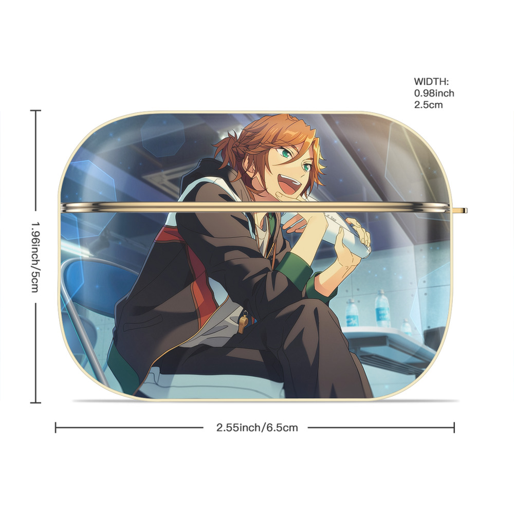 あんさんぶるスターズ! Ensemble Stars 【AirPods Pro用】ハードシェル保護ケース｜耐衝撃・防指紋・カラビナ付き商品仕様