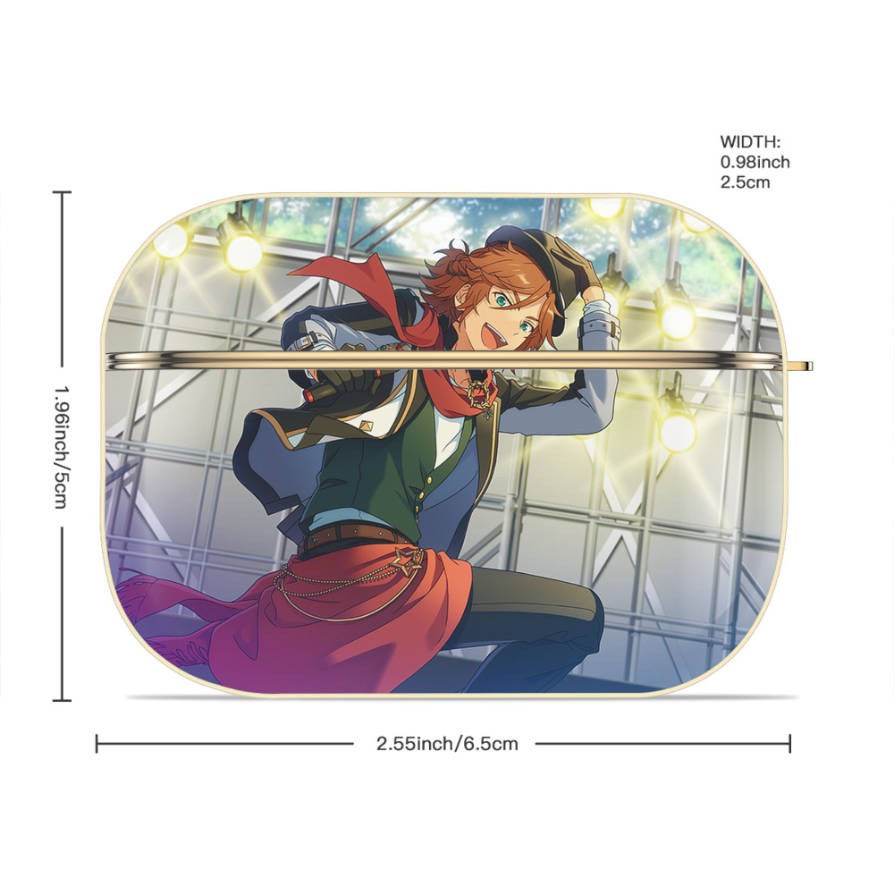 あんさんぶるスターズ! Ensemble Stars 【AirPods Pro用】ハードシェル保護ケース｜耐衝撃・防指紋・カラビナ付き商品仕様