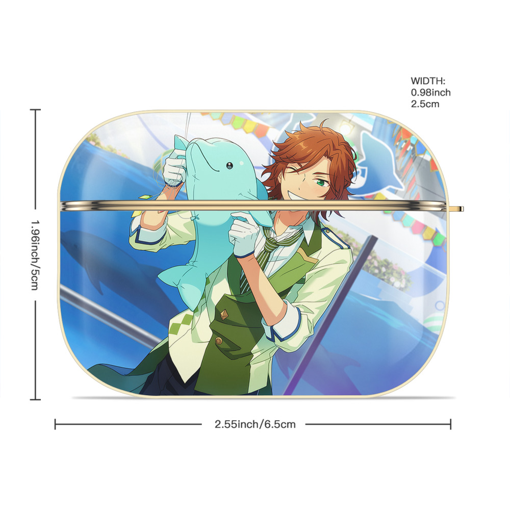 あんさんぶるスターズ! Ensemble Stars 【AirPods Pro用】ハードシェル保護ケース｜耐衝撃・防指紋・カラビナ付き商品仕様