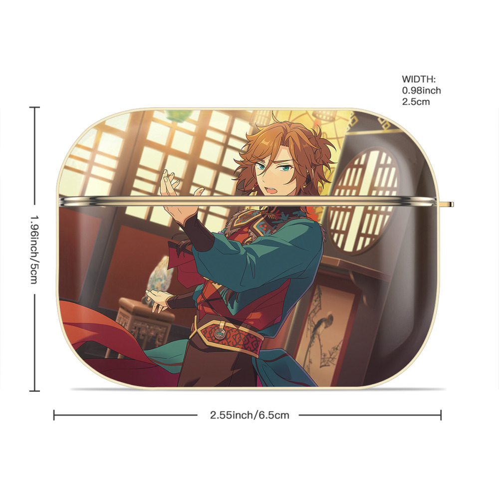 あんさんぶるスターズ! Ensemble Stars 【AirPods Pro用】ハードシェル保護ケース｜耐衝撃・防指紋・カラビナ付き商品仕様