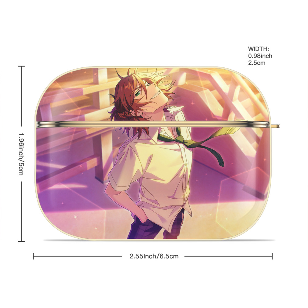 あんさんぶるスターズ! Ensemble Stars 【AirPods Pro用】ハードシェル保護ケース｜耐衝撃・防指紋・カラビナ付き商品仕様