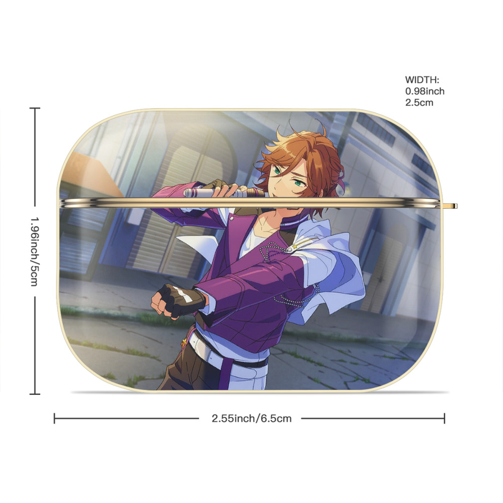 あんさんぶるスターズ! Ensemble Stars 【AirPods Pro用】ハードシェル保護ケース｜耐衝撃・防指紋・カラビナ付き商品仕様