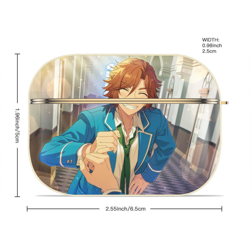 あんさんぶるスターズ! Ensemble Stars 【AirPods Pro用】ハードシェル保護ケース｜耐衝撃・防指紋・カラビナ付き商品仕様