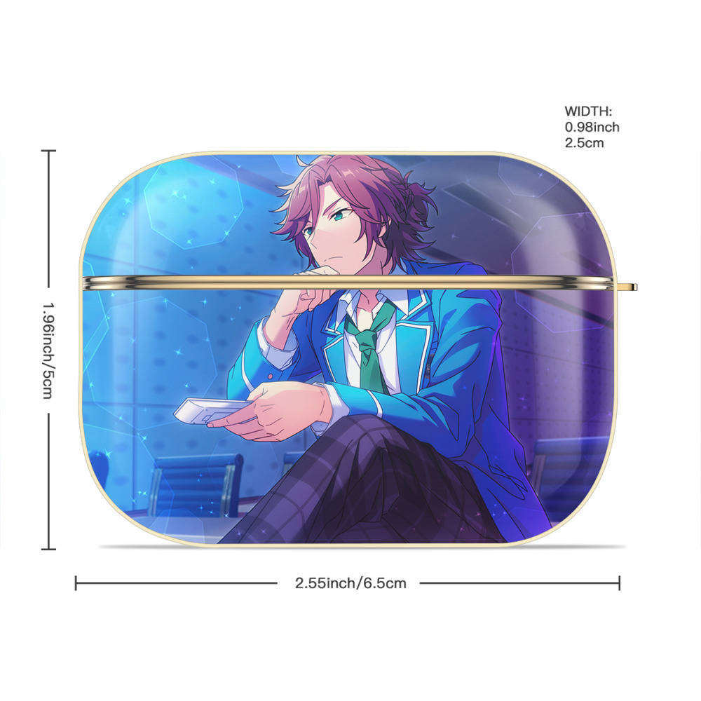 あんさんぶるスターズ! Ensemble Stars 【AirPods Pro用】ハードシェル保護ケース｜耐衝撃・防指紋・カラビナ付き商品仕様
