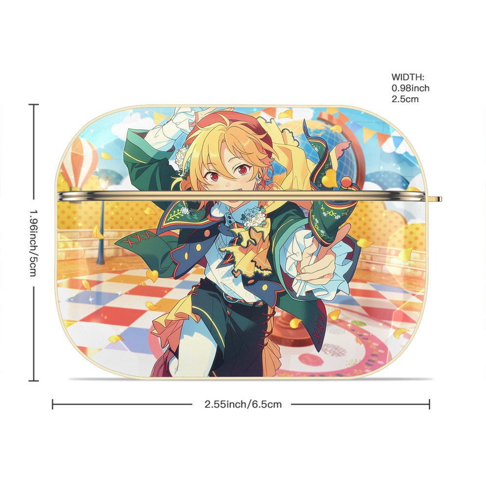 あんさんぶるスターズ! Ensemble Stars 【AirPods Pro用】ハードシェル保護ケース｜耐衝撃・防指紋・カラビナ付き商品仕様