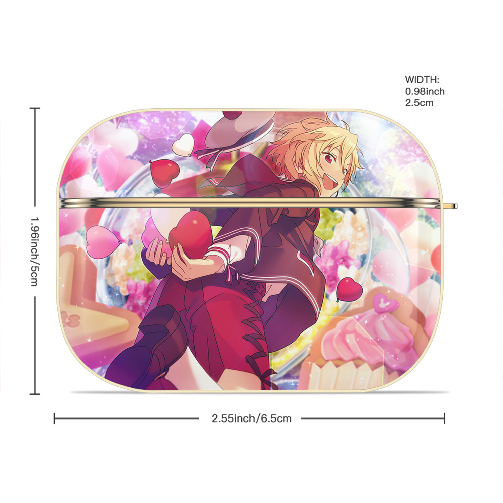 あんさんぶるスターズ! Ensemble Stars 【AirPods Pro用】ハードシェル保護ケース｜耐衝撃・防指紋・カラビナ付き商品仕様