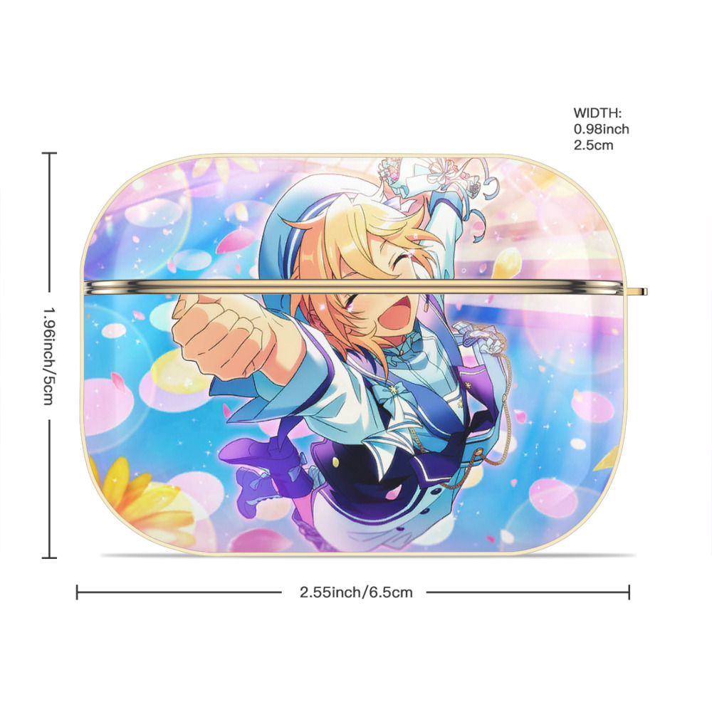 あんさんぶるスターズ! Ensemble Stars 【AirPods Pro用】ハードシェル保護ケース｜耐衝撃・防指紋・カラビナ付き商品仕様