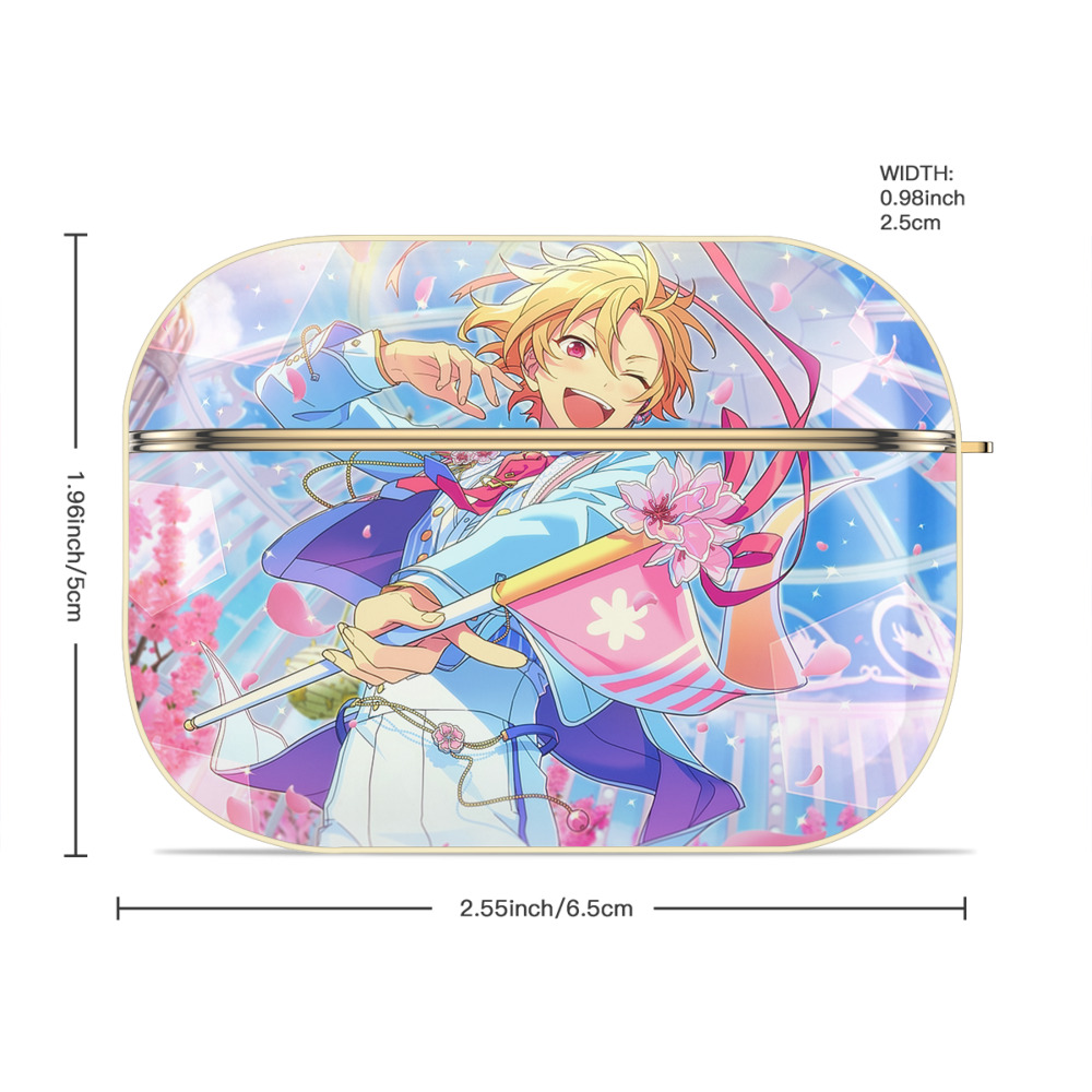 あんさんぶるスターズ! Ensemble Stars 【AirPods Pro用】ハードシェル保護ケース｜耐衝撃・防指紋・カラビナ付き商品仕様