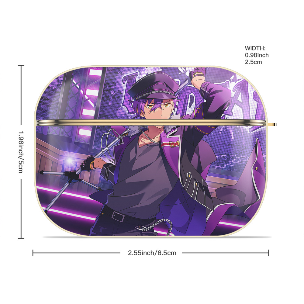 あんさんぶるスターズ! Ensemble Stars 【AirPods Pro用】ハードシェル保護ケース｜耐衝撃・防指紋・カラビナ付き商品仕様