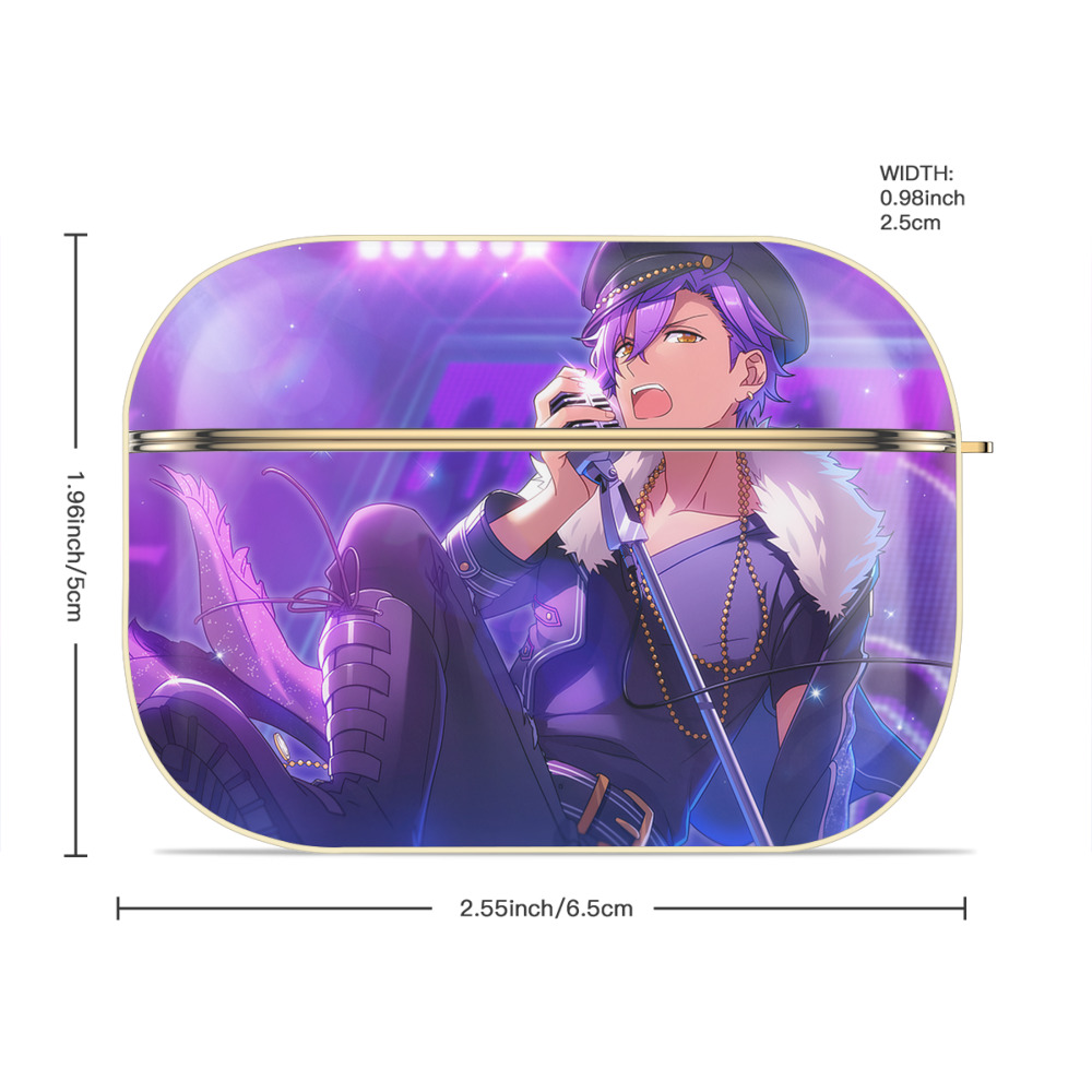 あんさんぶるスターズ! Ensemble Stars 【AirPods Pro用】ハードシェル保護ケース｜耐衝撃・防指紋・カラビナ付き商品仕様
