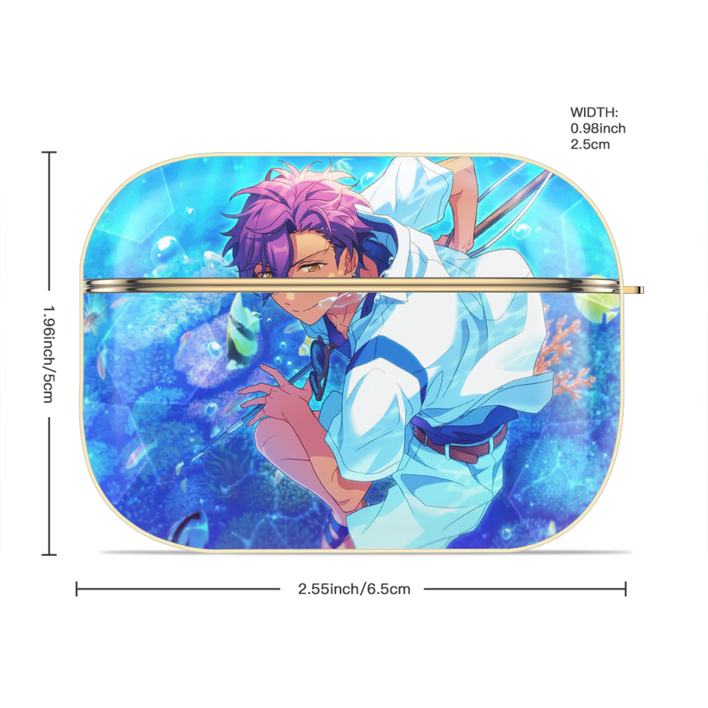 あんさんぶるスターズ! Ensemble Stars 【AirPods Pro用】ハードシェル保護ケース｜耐衝撃・防指紋・カラビナ付き商品仕様