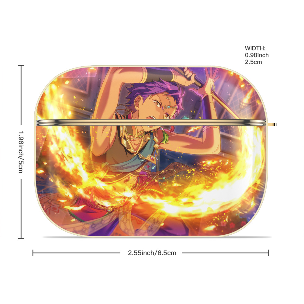 あんさんぶるスターズ! Ensemble Stars 【AirPods Pro用】ハードシェル保護ケース｜耐衝撃・防指紋・カラビナ付き商品仕様